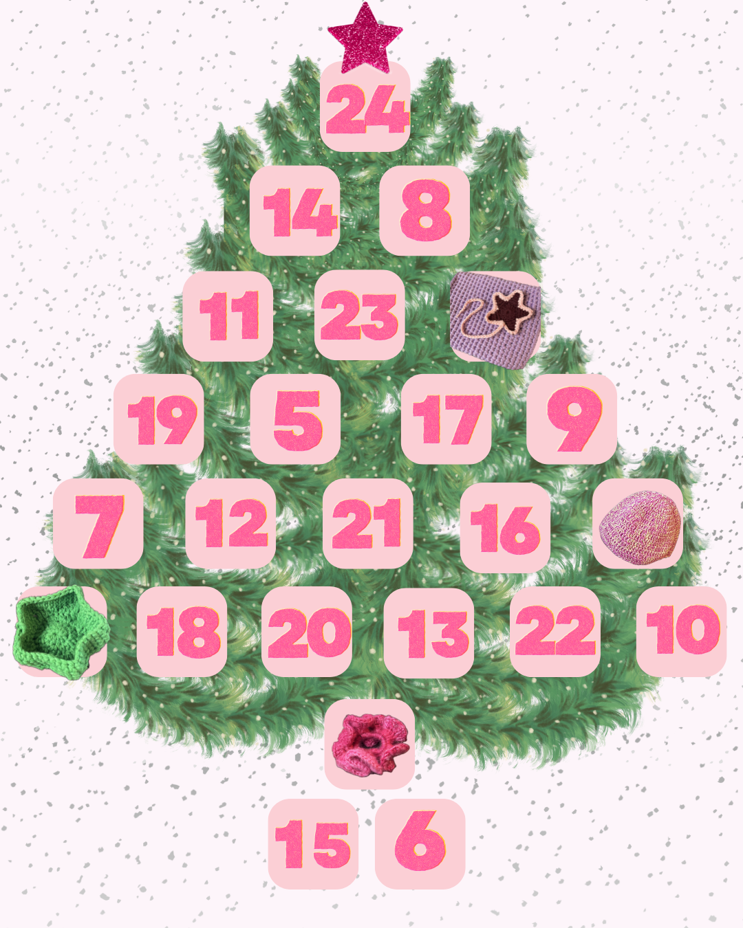 4 décembre - Le bonnet à paillettes